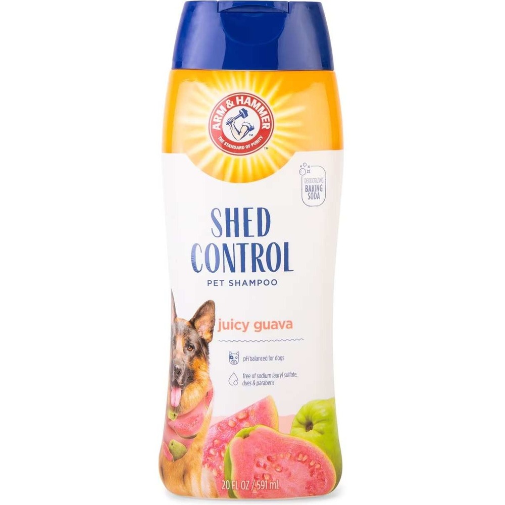 Arm & Hammer Shed Control Dog Shampoo Juicy Guava 20oz Deodorizing NEW